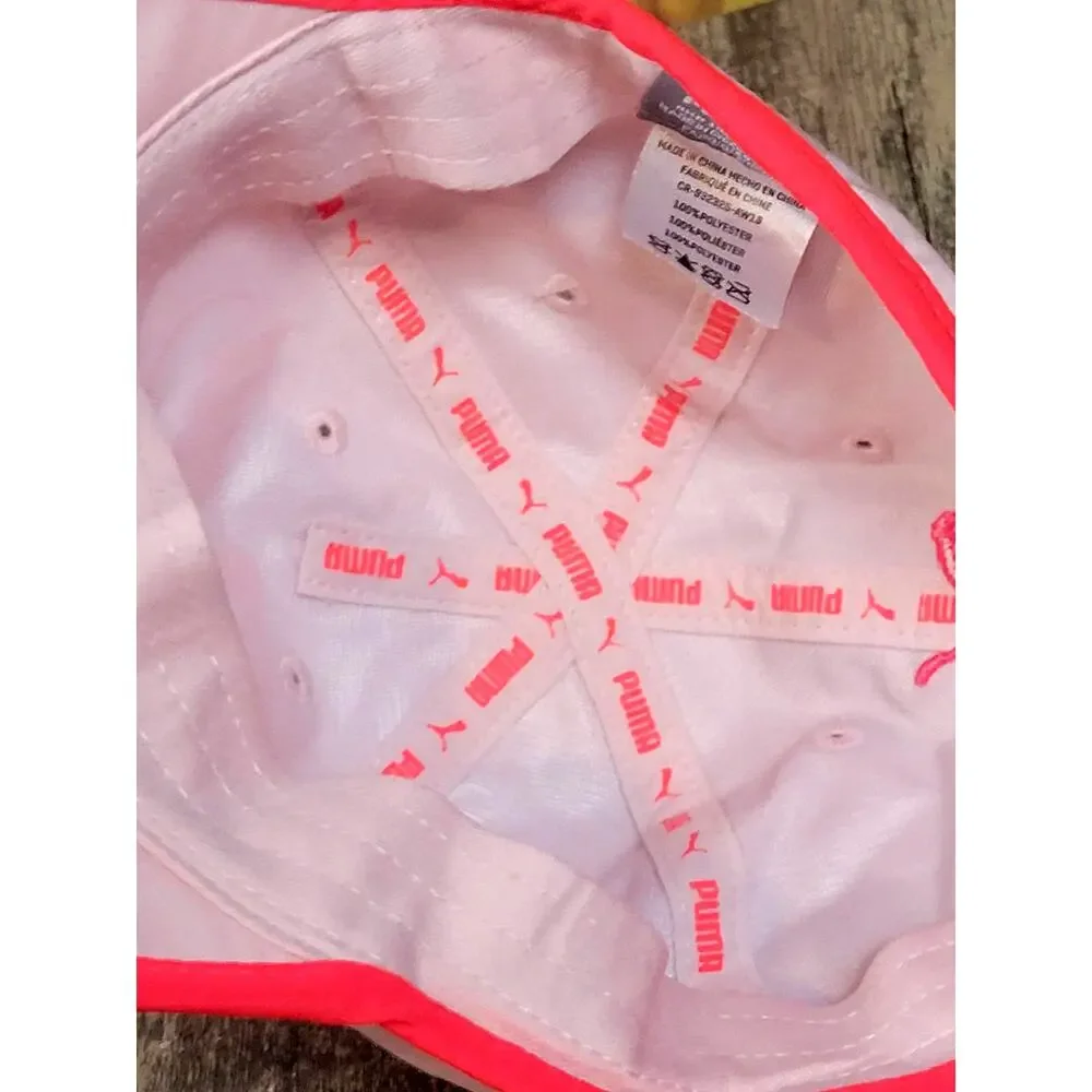 Puma Pink Ball Cap Youth Size NWT‎